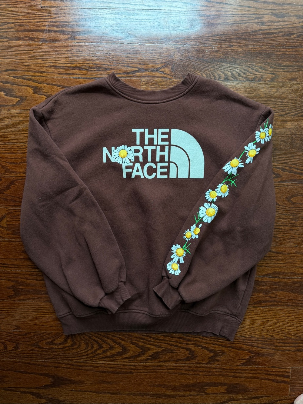 The North Face Brown Daisy Crewneck